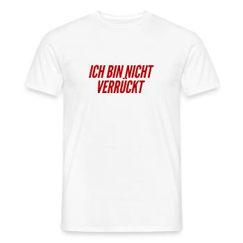 normal ist mein Ding - Männer T-Shirt - Weiß - Vorne - AI Model Male 178 dark (178cm)