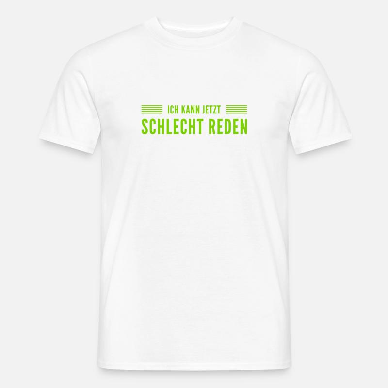 das ist ein schlechter Zeitpunkt - Männer T-Shirt - Weiß
