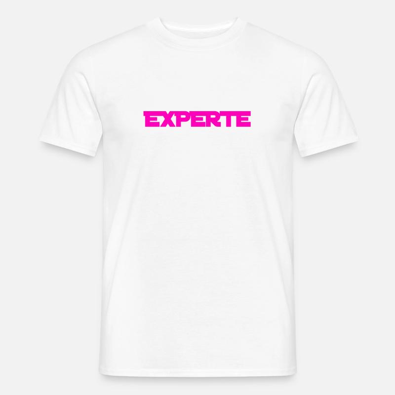 ich bin ein Experte - Männer T-Shirt - Weiß