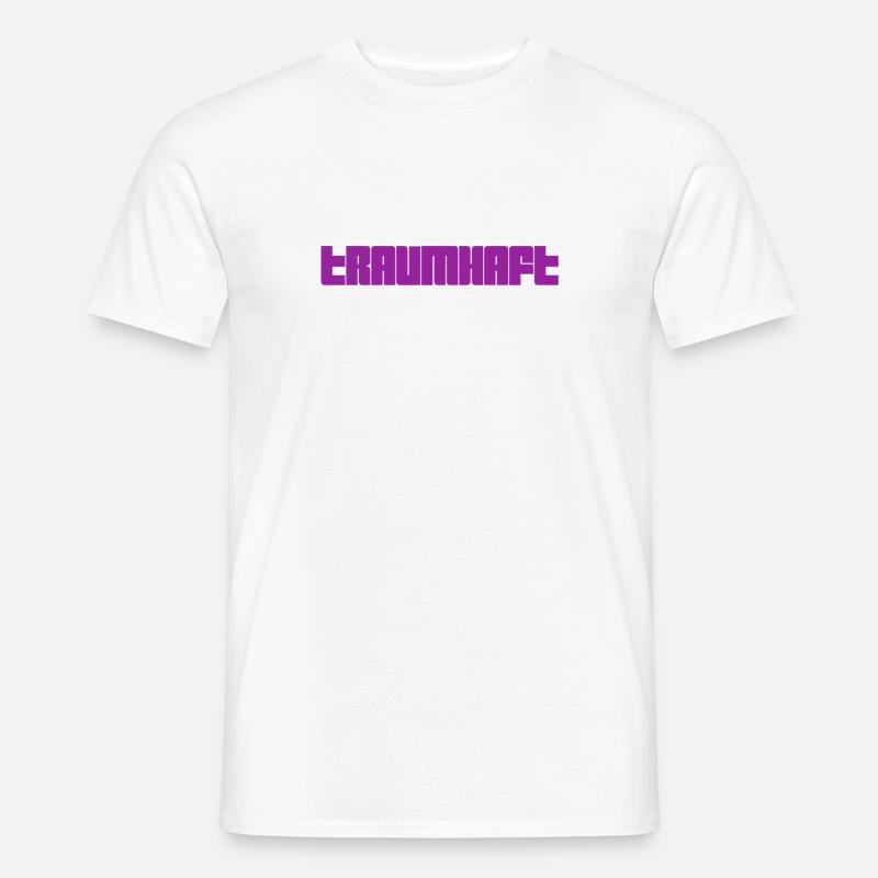 traumhaft - Männer T-Shirt - Weiß