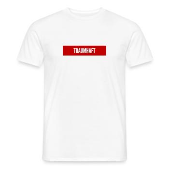 ein einziger Traum - Männer T-Shirt - Weiß - Vorne - AI Model Male 178 dark (178cm)