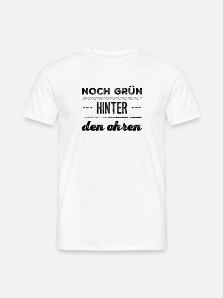 ich bin noch nicht reif - Männer T-Shirt - Weiß