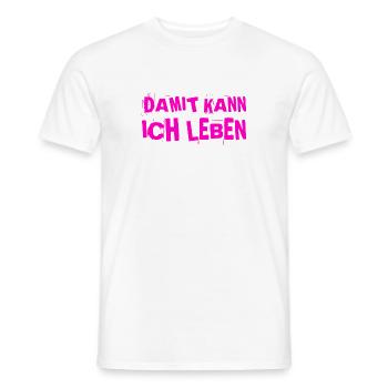 das stört mich nicht - Männer T-Shirt - Weiß - Vorne - AI Model Male 178 dark (178cm)