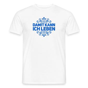 Gleichgültigkeit - Männer T-Shirt - Weiß - Vorne - AI Model Male 178 dark (178cm)