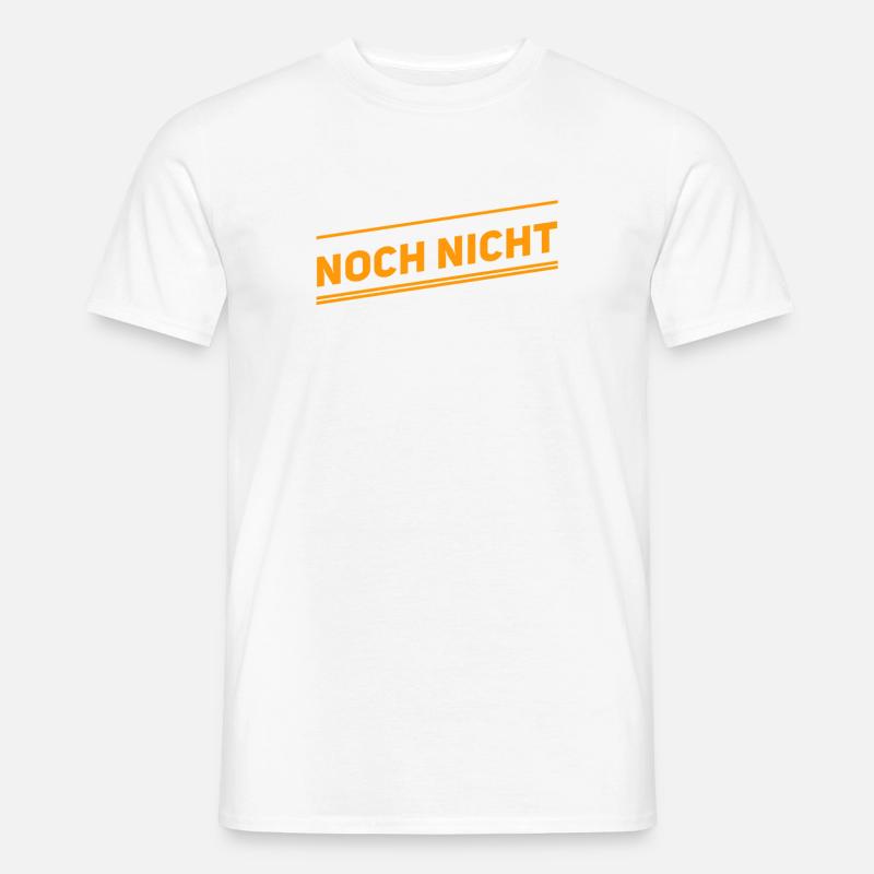falscher Zeitpunkt - Männer T-Shirt - Weiß