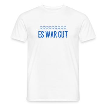 es war spitze - Männer T-Shirt - Weiß - Vorne - AI Model Male 178 dark (178cm)