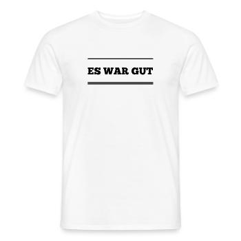 mir hat es gefallen - Männer T-Shirt - Weiß - Vorne - AI Model Male 178 dark (178cm)