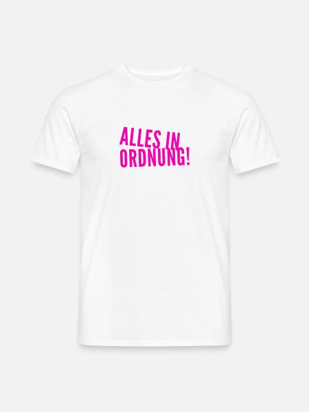 es läuft super - Männer T-Shirt - Weiß