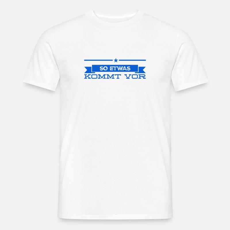 immer locker bleiben - Männer T-Shirt - Weiß