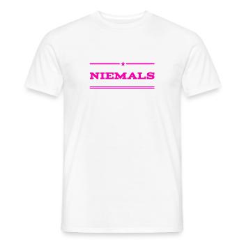 völlig ausgeschlossen - Männer T-Shirt - Weiß - Vorne - AI Model Male 178 dark (178cm)