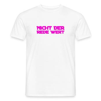 das ist unwichtig - Männer T-Shirt - Weiß - Vorne - AI Model Male 178 dark (178cm)