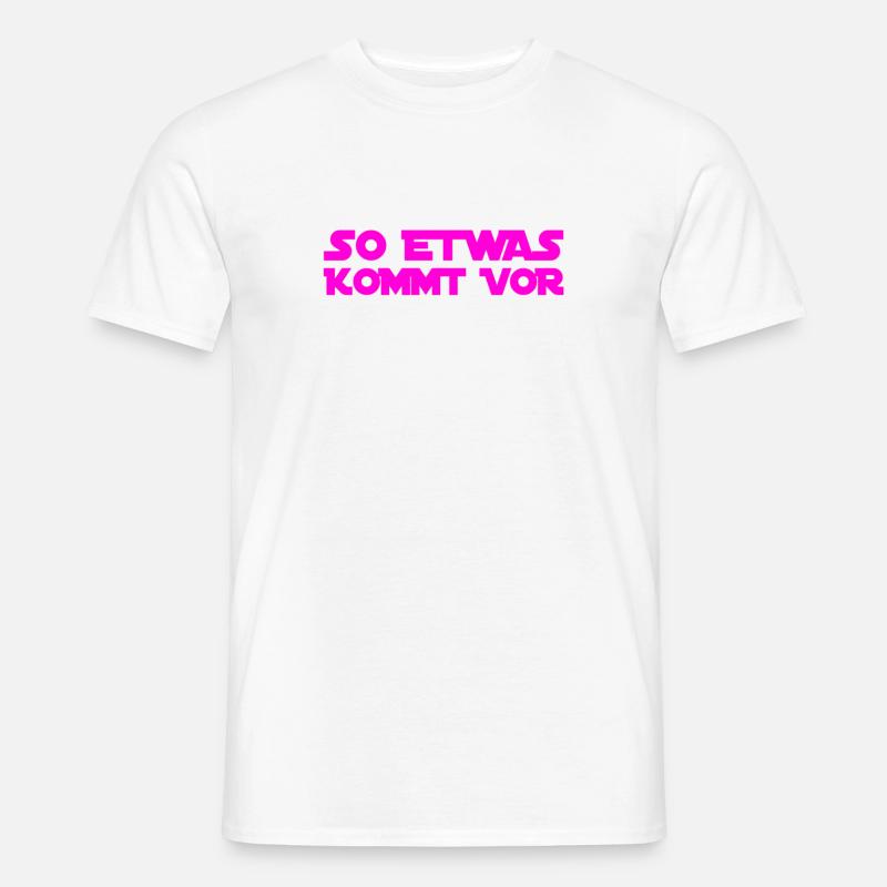 das kann schonmal passieren - Männer T-Shirt - Weiß