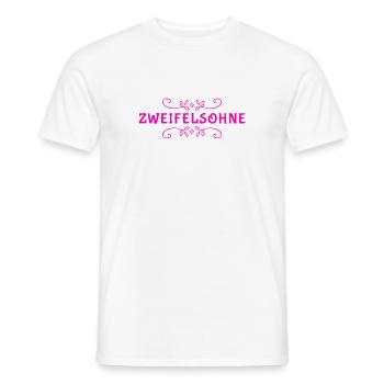 klarer geht es nicht - Männer T-Shirt - Weiß - Vorne - AI Model Male 178 dark (178cm)