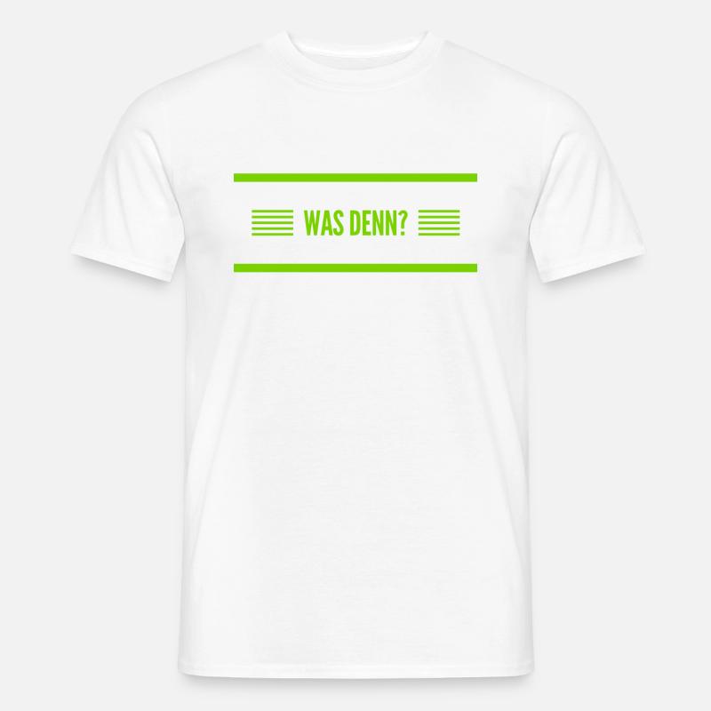 machst du Stress? - Männer T-Shirt - Weiß