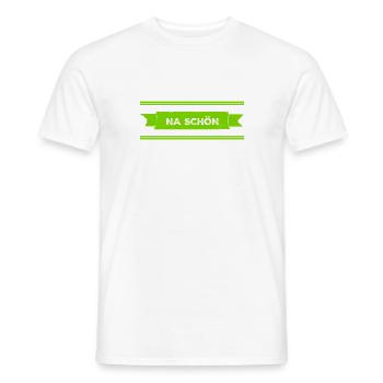 nicht so toll - Männer T-Shirt - Weiß - Vorne - AI Model Male 178 dark (178cm)
