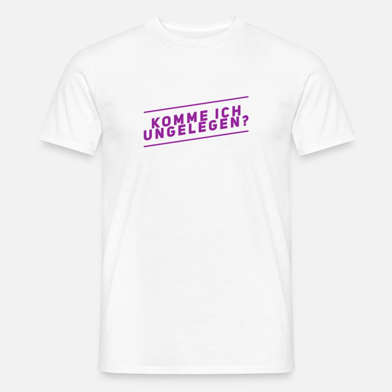 sind sie beschäftigt? - Männer T-Shirt - Weiß