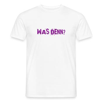 gibt es denn Probleme? - Männer T-Shirt - Weiß - Vorne - AI Model Male 178 dark (178cm)