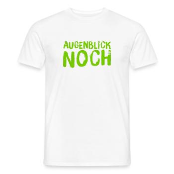 warte kurz - Männer T-Shirt - Weiß - Vorne - AI Model Male 178 dark (178cm)