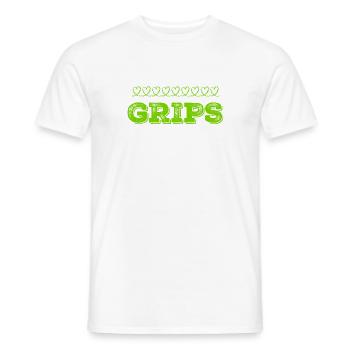 ich bin clever - Männer T-Shirt - Weiß - Vorne - AI Model Male 178 dark (178cm)