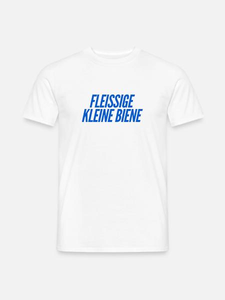 ich bin so fleißig - Männer T-Shirt - Weiß