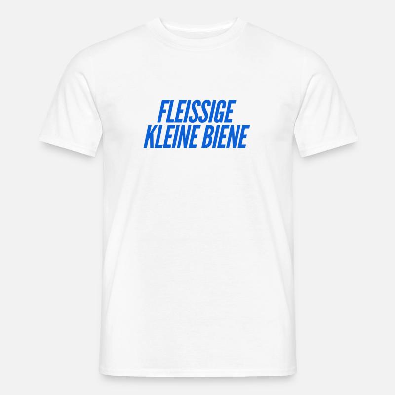 ich bin so fleißig - Männer T-Shirt - Weiß