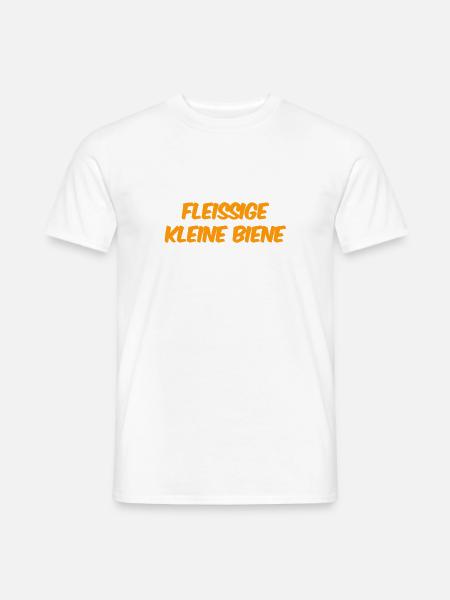 ich bin so emsig - Männer T-Shirt - Weiß