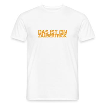 ich bin ein Zauberer - Männer T-Shirt - Weiß - Vorne - AI Model Male 178 dark (178cm)