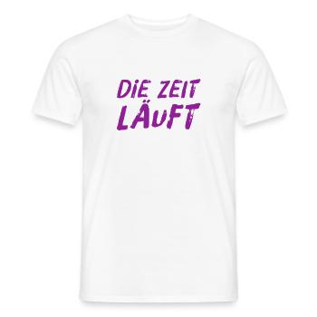 ich schau auf die Uhr - Männer T-Shirt - Weiß - Vorne - AI Model Male 178 dark (178cm)