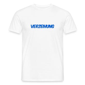 es tut mir leid - Männer T-Shirt - Weiß - Vorne - AI Model Male 178 dark (178cm)