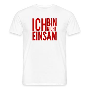 ich mag mein Leben - Männer T-Shirt - Weiß - Vorne - AI Model Male 178 dark (178cm)