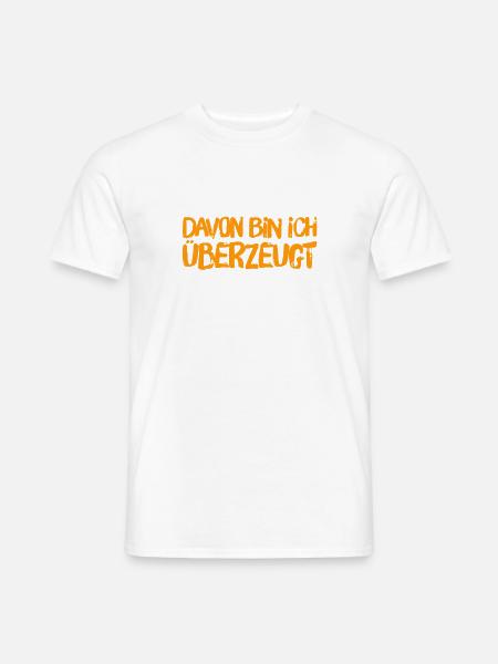ich bin mir sicher - Männer T-Shirt - Weiß