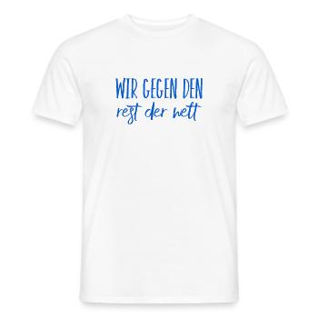 Teamwork - Männer T-Shirt - Weiß - Vorne - AI Model Male 178 dark (178cm)