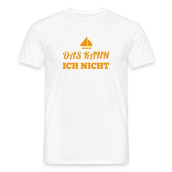 ich bin unfähig - Männer T-Shirt - Weiß - Vorne - AI Model Male 178 dark (178cm)