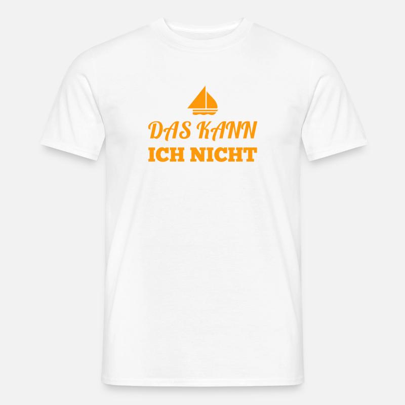 ich bin unfähig - Männer T-Shirt - Weiß