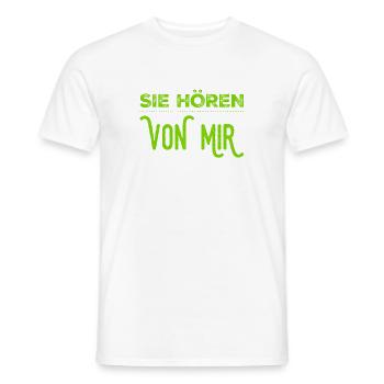 ich bin wütend - Männer T-Shirt - Weiß - Vorne - AI Model Male 178 dark (178cm)