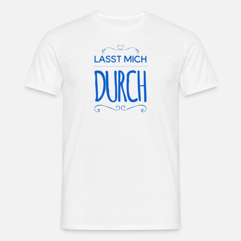 freie Bahn - Männer T-Shirt - Weiß