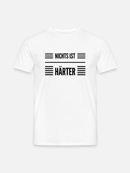 was könnte härter sein - Männer T-Shirt - Weiß
