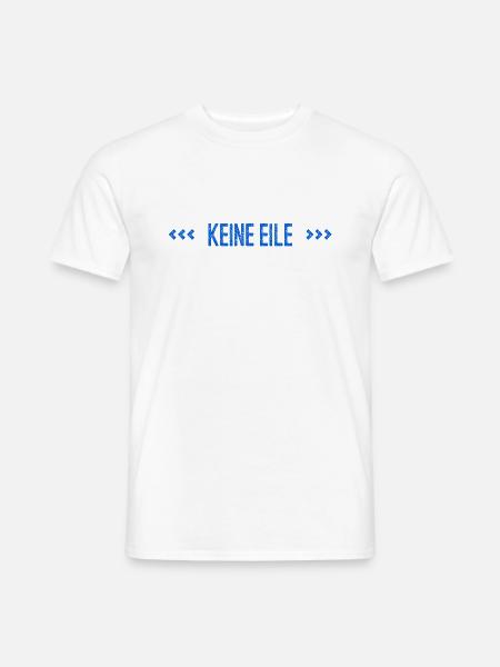 ganz in Ruhe - Männer T-Shirt - Weiß