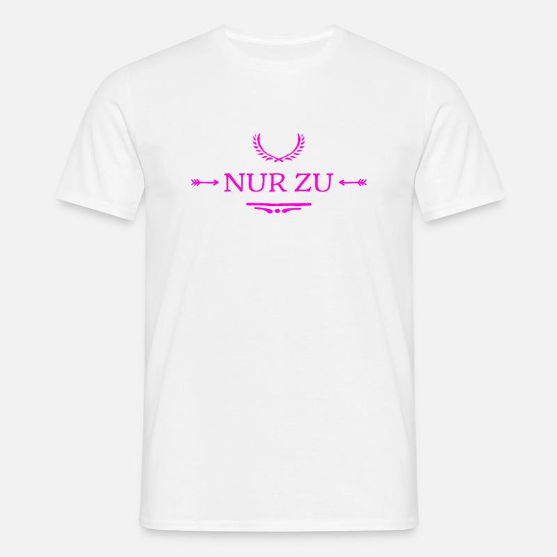 das wird schon - Männer T-Shirt - Weiß