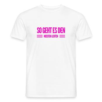 ich habe Mitgefühl - Männer T-Shirt - Weiß - Vorne - AI Model Male 178 dark (178cm)