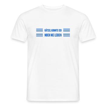 bereit Probleme zu lösen - Männer T-Shirt - Weiß - Vorne - AI Model Male 178 dark (178cm)