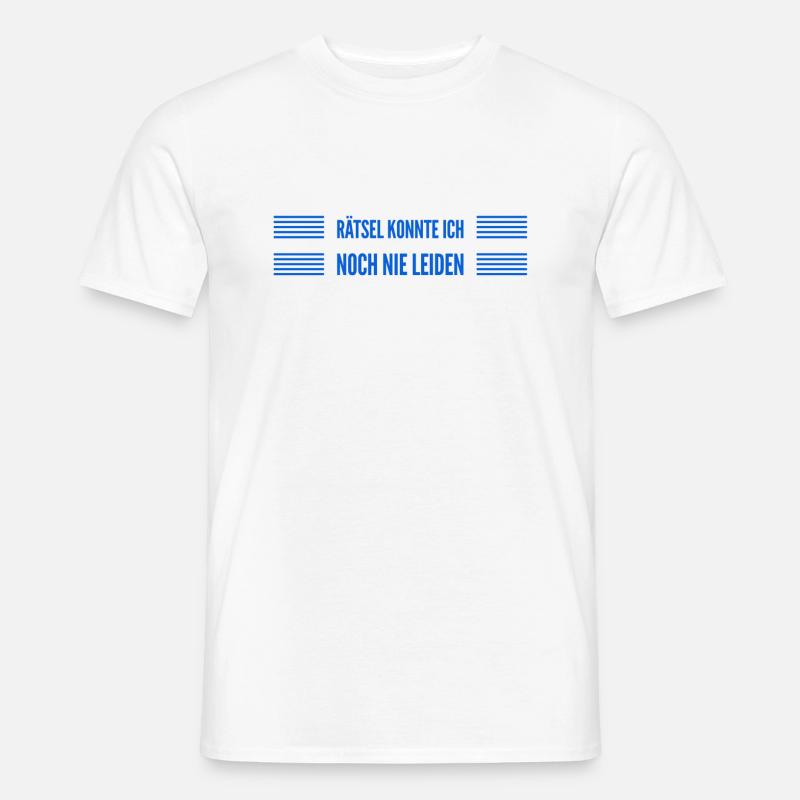 bereit Probleme zu lösen - Männer T-Shirt - Weiß