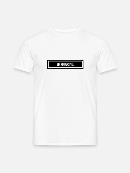 es war so leicht - Männer T-Shirt - Weiß