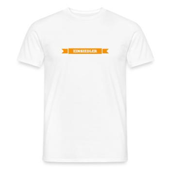 ich lebe allein - Männer T-Shirt - Weiß - Vorne - AI Model Male 178 dark (178cm)
