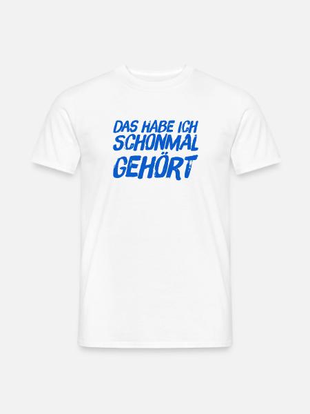 das kenn ich bereits - Männer T-Shirt - Weiß