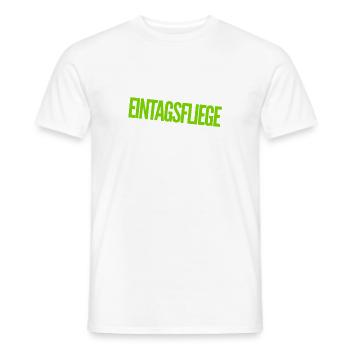 berühmt für einen Tag - Männer T-Shirt - Weiß - Vorne - AI Model Male 178 dark (178cm)
