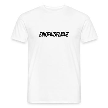 kurz berühmt - Männer T-Shirt - Weiß - Vorne - AI Model Male 178 dark (178cm)
