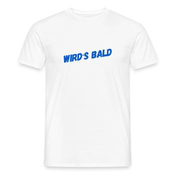 komm in die Gänge - Männer T-Shirt - Weiß - Vorne - AI Model Male 178 dark (178cm)