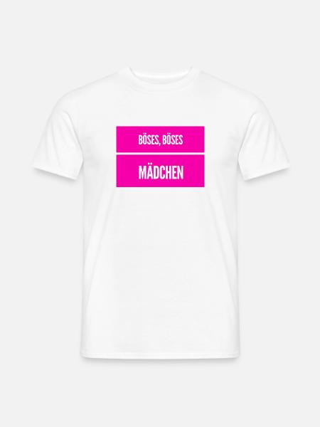 ich bin böse - Männer T-Shirt - Weiß