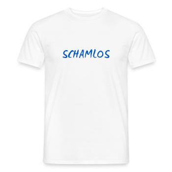 ich fühle keine Scham - Männer T-Shirt - Weiß - Vorne - AI Model Male 178 dark (178cm)